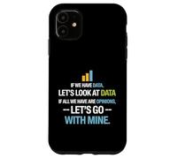 Let's Look at Data - Data Science Statistics Data Analyst Coque pour iPhone 11