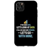 Let's Look at Data - Data Science Statistics Data Analyst Coque pour iPhone 11 Pro Max