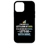 Let's Look at Data - Data Science Statistics Data Analyst Coque pour iPhone 12 Mini