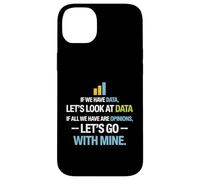Let's Look at Data - Data Science Statistics Data Analyst Coque pour iPhone 14 Plus