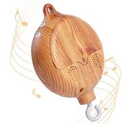 let's make Baby Mobile with Music Box, Crib Mobile, Motorized, Wood Look