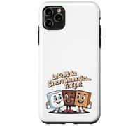 Let's Make S'more Memories Tonight Camper Funny Camping Coque pour iPhone 11 Pro Max