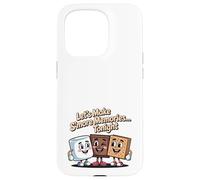 Let's Make S'more Memories Tonight Camper Funny Camping Coque pour iPhone 15 Pro