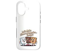 Let's Make S'more Memories Tonight Camper Funny Camping Coque pour iPhone 17