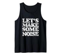 Let's Make Some Noise (Blanc Vintage) Débardeur