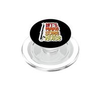 Let's Make Some Noise Fort Bass Clarinette Player PopSockets PopGrip pour MagSafe