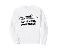 Let's Make Some Noise (Noir Ancien) Trombonist, Trombone Sweatshirt