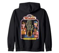 Let's Make Wishes Horror Retro Vintage Funny Adult Humor Sweat à Capuche