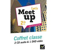 Let's Meet up ! - Anglais 2de Éd. 2019 - Coffret CD/DVD