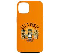Let's Party Tiki Statue de Dessin animé pour Ceux Qui Aiment Tikis Coque pour iPhone 13