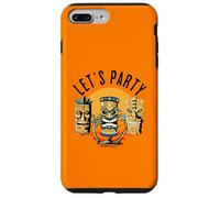Let's Party Tiki Statue de Dessin animé pour Ceux Qui Aiment Tikis Coque pour iPhone 7 Plus/8 Plus
