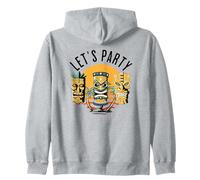 Let's Party Tiki Statue de Dessin animé pour Ceux Qui Aiment Tikis Sweat à Capuche
