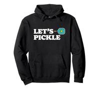 Let's Pickle Funny Cute Pickleball Dink Team 80s Retro Sweat à Capuche