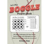 Let's Play Boggle: 100 Puzzles, Know How Many Words to Find for More Fun, 8,5 x 11 Inches, Puzzles & Solutions.
