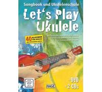 Let's Play Ukulélé - Songbook et ukulélé avec 2 CD et DVD de Daniel Schusterbauer.