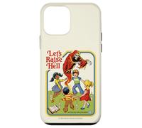 Lets Raise Hell Demon Retro Vintage Funny Adult Humor Coque pour iPhone 12 Mini