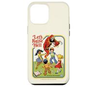 Lets Raise Hell Demon Retro Vintage Funny Adult Humor Coque pour iPhone 12 Pro Max
