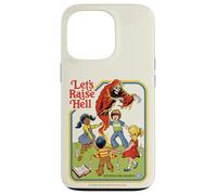 Lets Raise Hell Demon Retro Vintage Funny Adult Humor Coque pour iPhone 13 Pro
