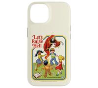 Lets Raise Hell Demon Retro Vintage Funny Adult Humor Coque pour iPhone 14
