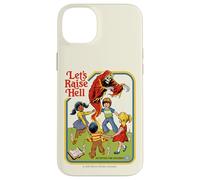 Lets Raise Hell Demon Retro Vintage Funny Adult Humor Coque pour iPhone 14 Plus