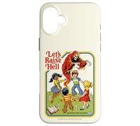 Lets Raise Hell Demon Retro Vintage Funny Adult Humor Coque pour iPhone 16 Plus
