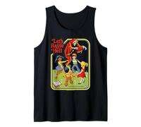 Lets Raise Hell Demon Retro Vintage Funny Adult Humor Débardeur