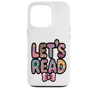 Lets Read Enseignant d'alphabétisation pour Enfants Coque pour iPhone 13 Pro