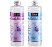 LET'S RESIN Kit de Moulage 580g / 20,46oz, Silicone pour Moulage, Caoutchouc Liquide Non Toxique Translucide pour la Fabrication de Moules (Rapport de Mixtion 1:1)