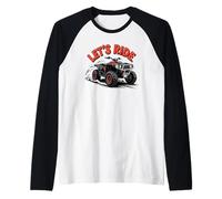 Let's Ride Off Road ATV UTV Adventure Graphic Design Manche Raglan
