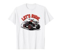 Let's Ride Off Road ATV UTV Adventure Graphic Design T-Shirt