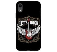 Let's Rock Guitare électrique Rock and Roll Coque pour iPhone XR
