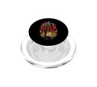 Let's Rock Guitare Vintage Rétro Musique Lover Art PopSockets PopGrip pour MagSafe