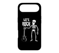 Let's Rock N Roll Guitare Squelette Rétro Vintage Rock N Roll 80s Coque pour iPhone Air