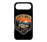 Let's Roll Camping RV Camper Propriétaire de Caravane Nature Montagnes Coque pour iPhone Air