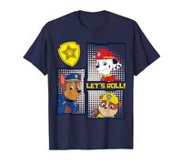 Lets Roll Chase Marshall and Rubble T-Shirt