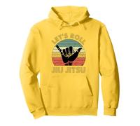 Let's Roll Jiu Jitsu Vintage Sunset Funny Martial Arts BJJ Sweat à Capuche