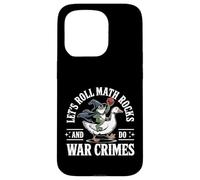 Let's Roll Math Rocks and Do War Crimes Frog Meme Goose Meme Coque pour iPhone 15 Pro