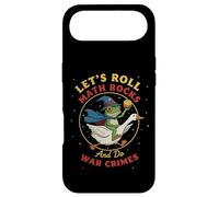 Let's Roll Math Rocks and Do War Crimes Frog Meme Goose Meme Coque pour iPhone Air