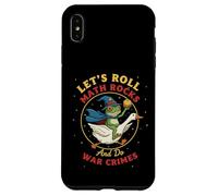 Let's Roll Math Rocks and Do War Crimes Frog Meme Goose Meme Coque pour iPhone XS Max