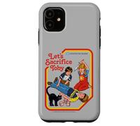 Let's Sacrifice Toby Occult Retro Vintage Funny Adult Humor Coque pour iPhone 11