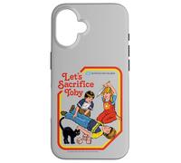 Let's Sacrifice Toby Occult Retro Vintage Funny Adult Humor Coque pour iPhone 16