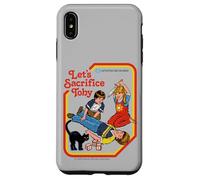 Let's Sacrifice Toby Occult Retro Vintage Funny Adult Humor Coque pour iPhone XS Max