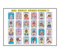 Let's Sign Bsl Early Years & Baby Signs: Poster/Mats A3 Set Of 2 (British Sign Language)