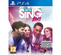 Let's Sing 2018 + 1 Micro PS4 PLAYSTATION 4 Deep Silver