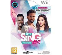 Let's Sing 2018 Hits Français et Internationaux Jeu Wii