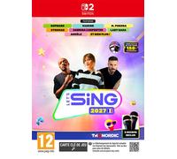 Let's Sing Hits Français 2027 + 2 Micros Nintendo Switch 2