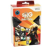 Lets Sing Radio Italia + 2 MIC LOGITECH WII