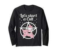 Lets Start a Cult - Summon Demons Goth Fille sur Ours Manche Longue