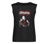 Let's Start A War by Exploited The Men's Vests Tank Tops O-Neck 100% Cotton Undershirts Unisex Sleeveless T-Shirt XXXL