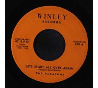 let's start all over again / stick with me baby 45 rpm single